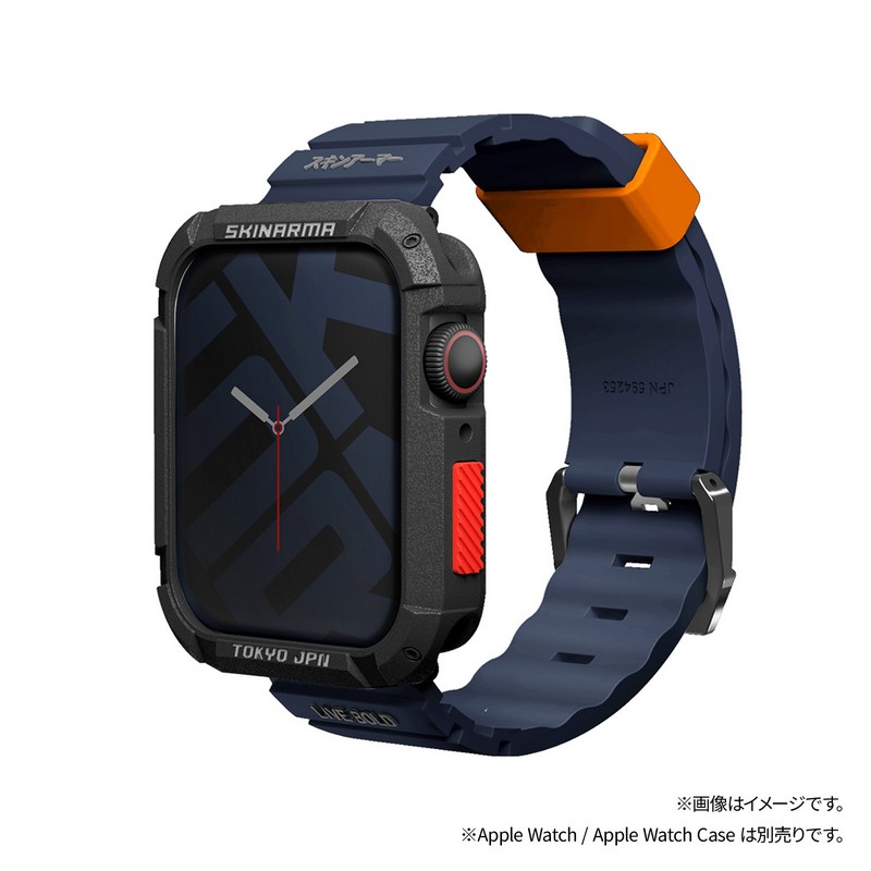 Apple Watch 45/44/42mm SHOKKU BLUE｜スマホ(タブレット)アクセサリー