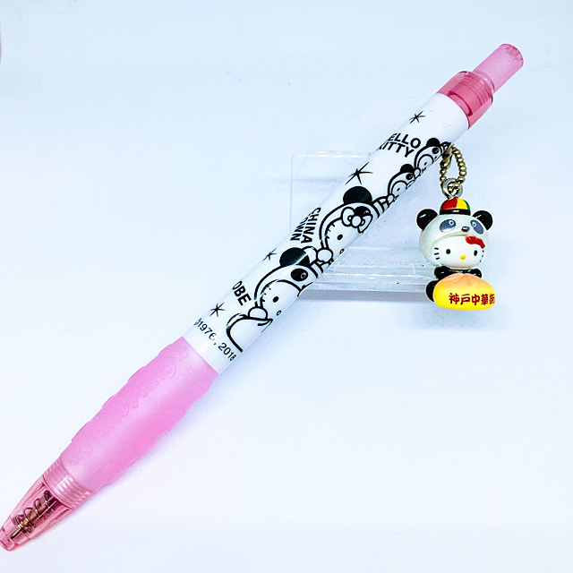 兵庫限定】神戸中華街キティーのプリントボールペン / 神戸南京町ミズ