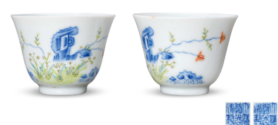 大清道光年制粉彩官窑碗价格