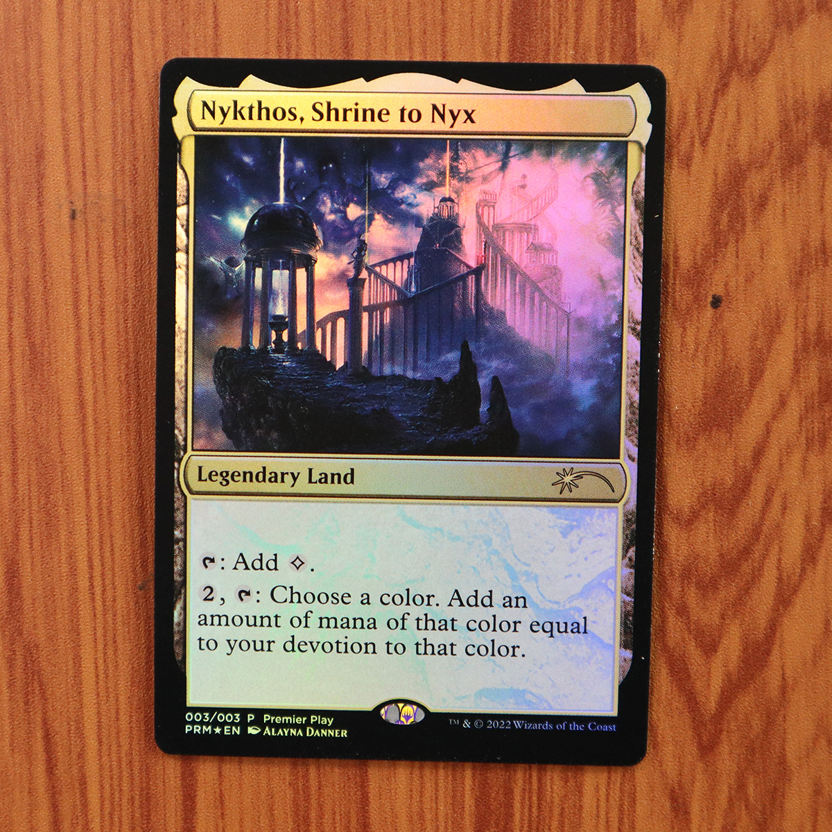 Nykthos, Shrine to Nyx Pro Tour Promos (PPRO) foil magic the