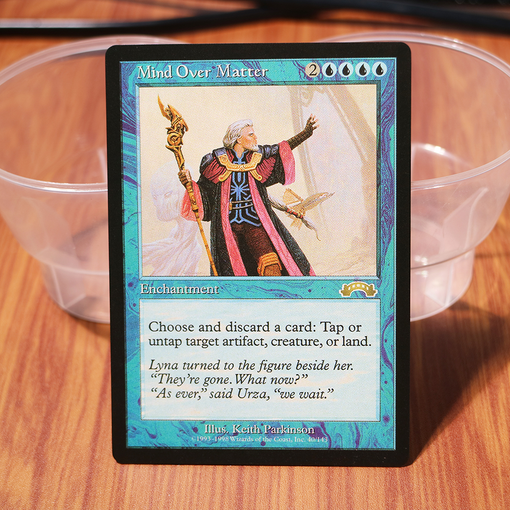 Mind Over Matter EX Exodus exo magic the gathering proxy mtg cards