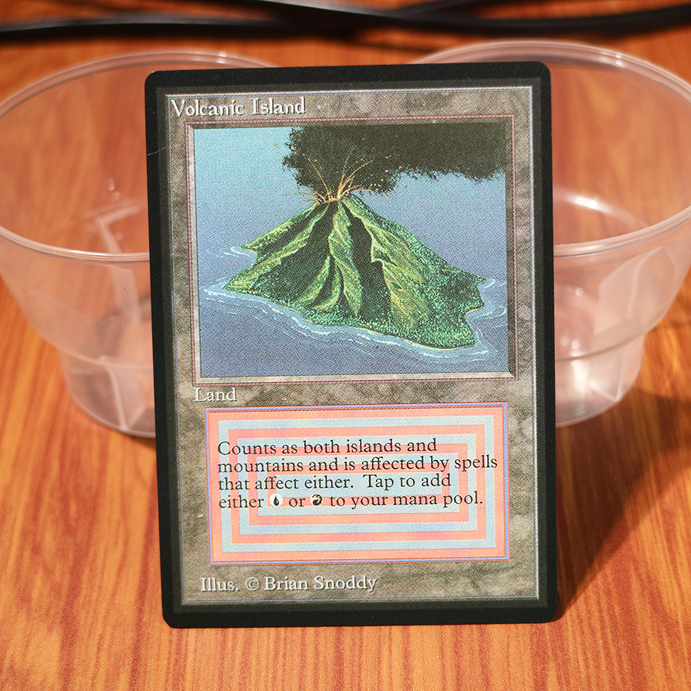 Volcanic Island Beta magic the gathering proxy mtg cards Top