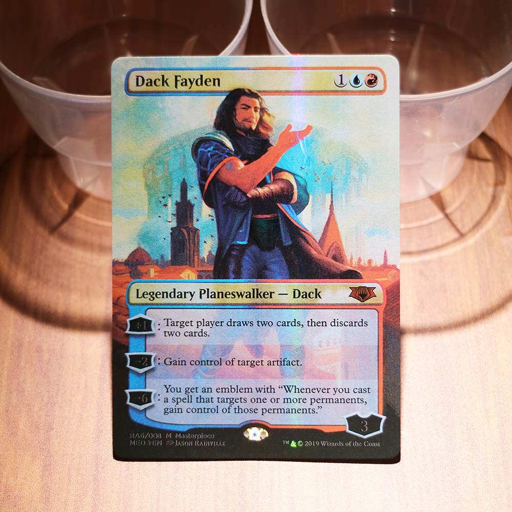 Dack Fayden MED Mythic Edition magic the gathering proxy mtg cards