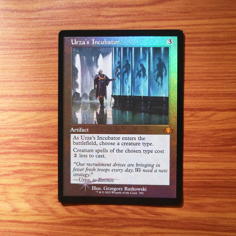 Urza's Incubator #392 DMR foil magic the gathering proxy mtg cards