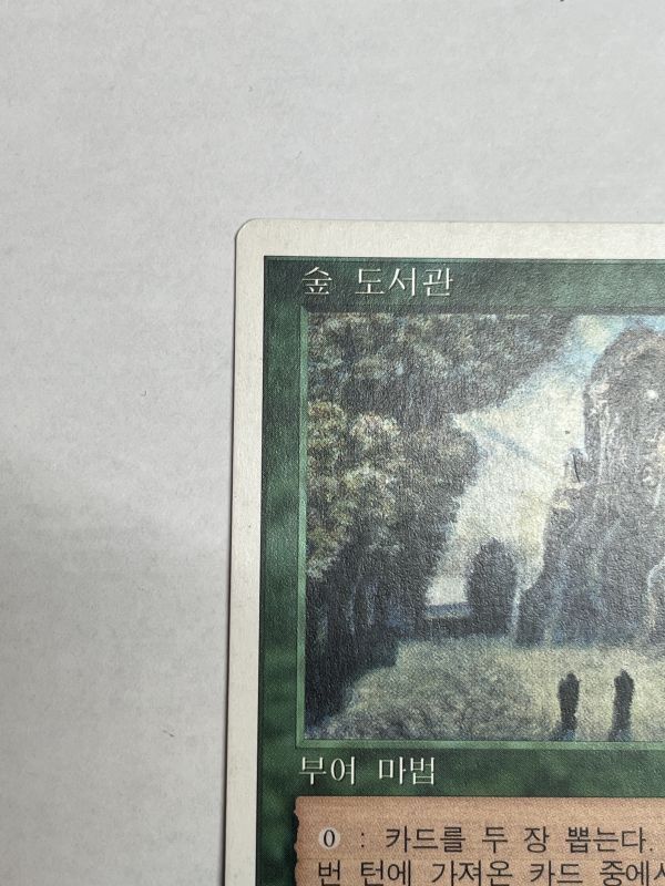 森の知恵/Sylvan Library》[5ED] MP 韓国語 - MTG専門店 Initiative