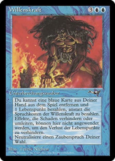 ドイツ語《意志の力/Force of Will》[ALL] - MTG専門店 Initiative