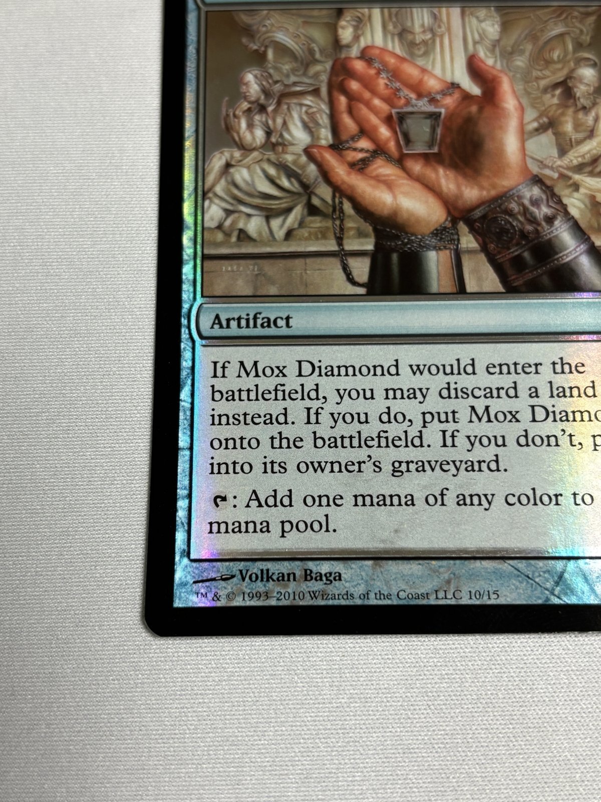 Foil】《モックス・ダイアモンド/Mox Diamond》[FtV:Relics] SP - MTG