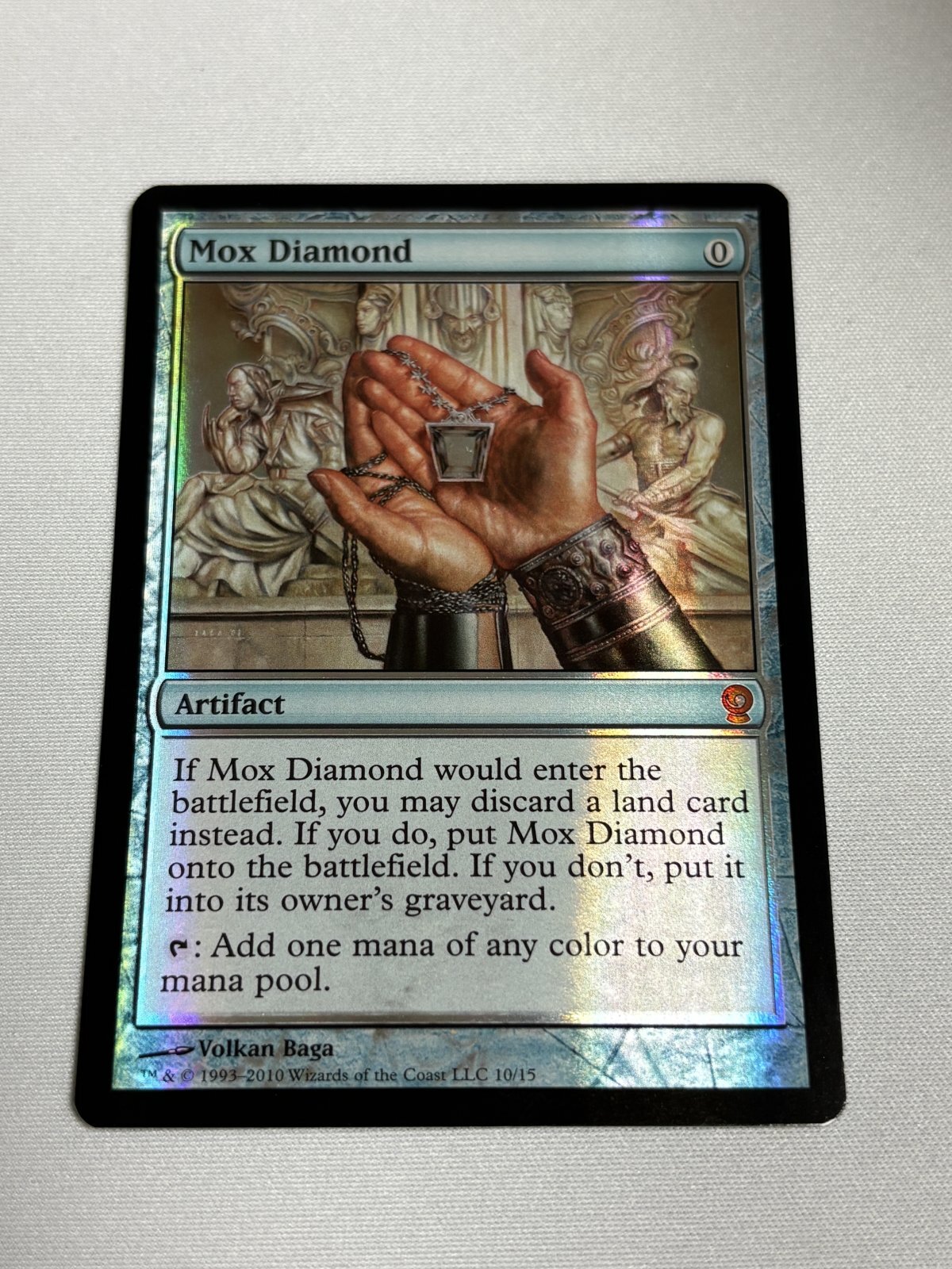 Foil】《モックス・ダイアモンド/Mox Diamond》[FtV:Relics] SP - MTG