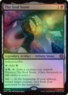 FOIL THE SOUL STONE (066) Marvel's Spider-man SPM Magic MTG MINT