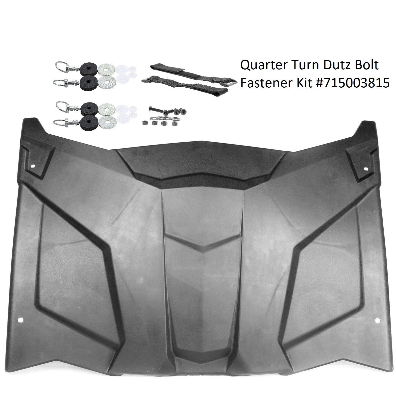Mutazu polypropylene Sport Roof for Can Am Maverick X3 & Hardware