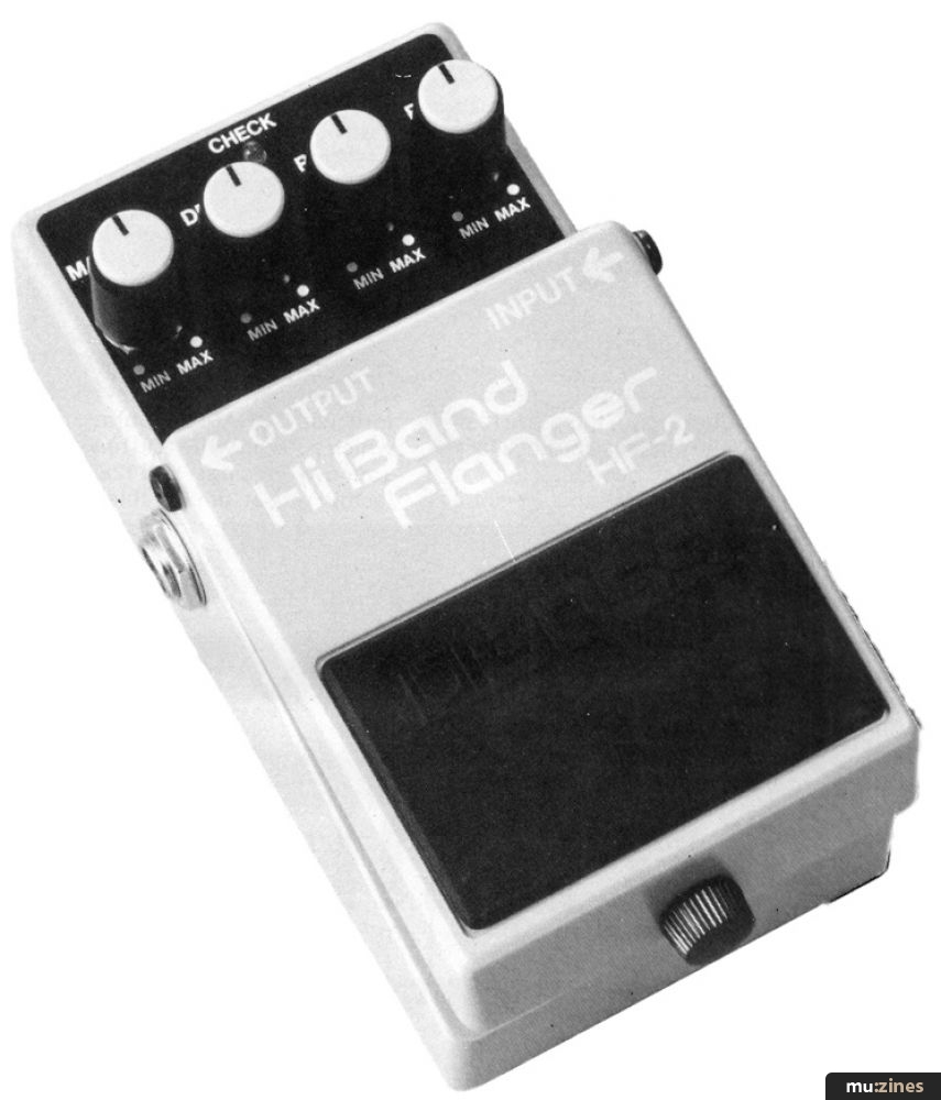 Boss Dimension C & Hi Band Flanger (IM Feb 86)