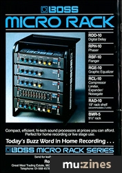 Boss Micro Rack Series (IM Aug 85)