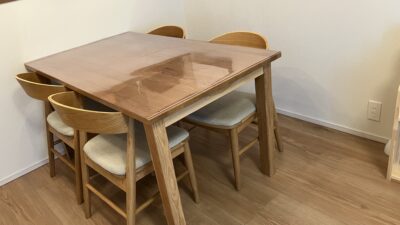 unicoディクス(DIX)にテーブルマットを敷いた8家庭の事例を集めました