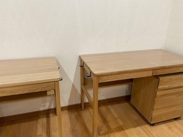 無印良品のツインデスクを使う12家庭の写真がクチコミよりリアル