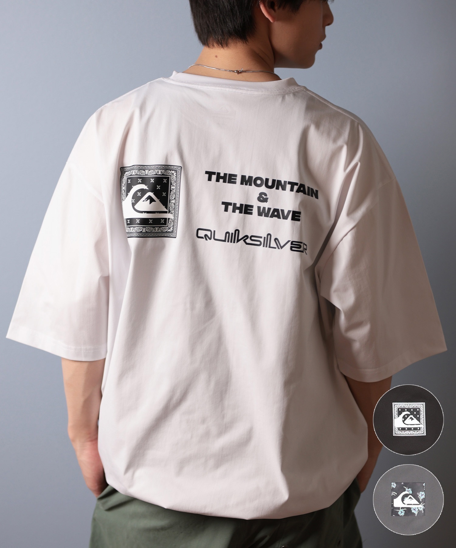 QUIKSILVER クイックシルバー ラッシュガード メンズ 半袖 Tシャツ