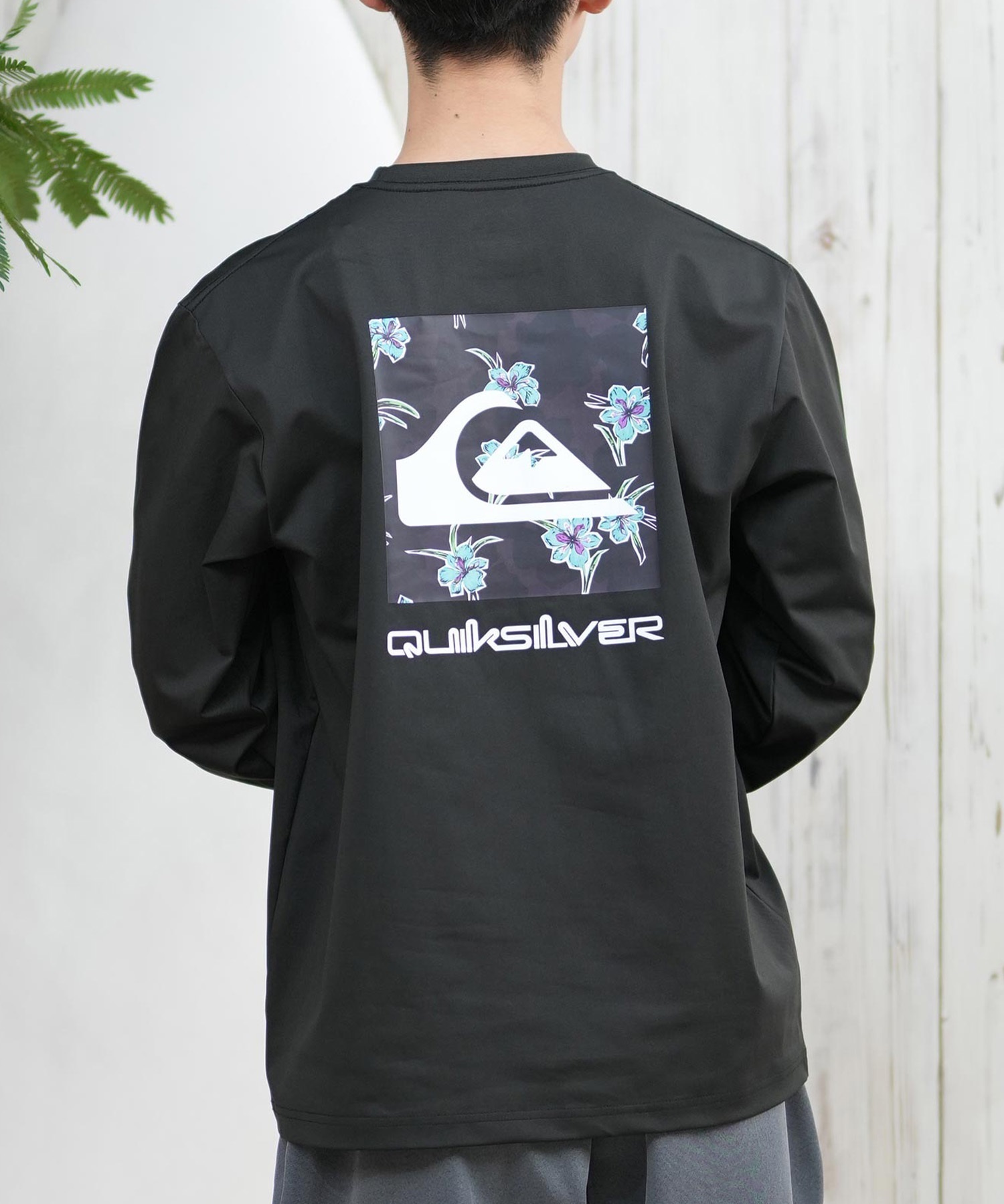 QUIKSILVER クイックシルバー ラッシュガード メンズ 長袖 Tシャツ