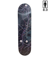 GIRL ガール スケートボード デッキ 8.0 inch MR MAPS SERIES ムラサキ