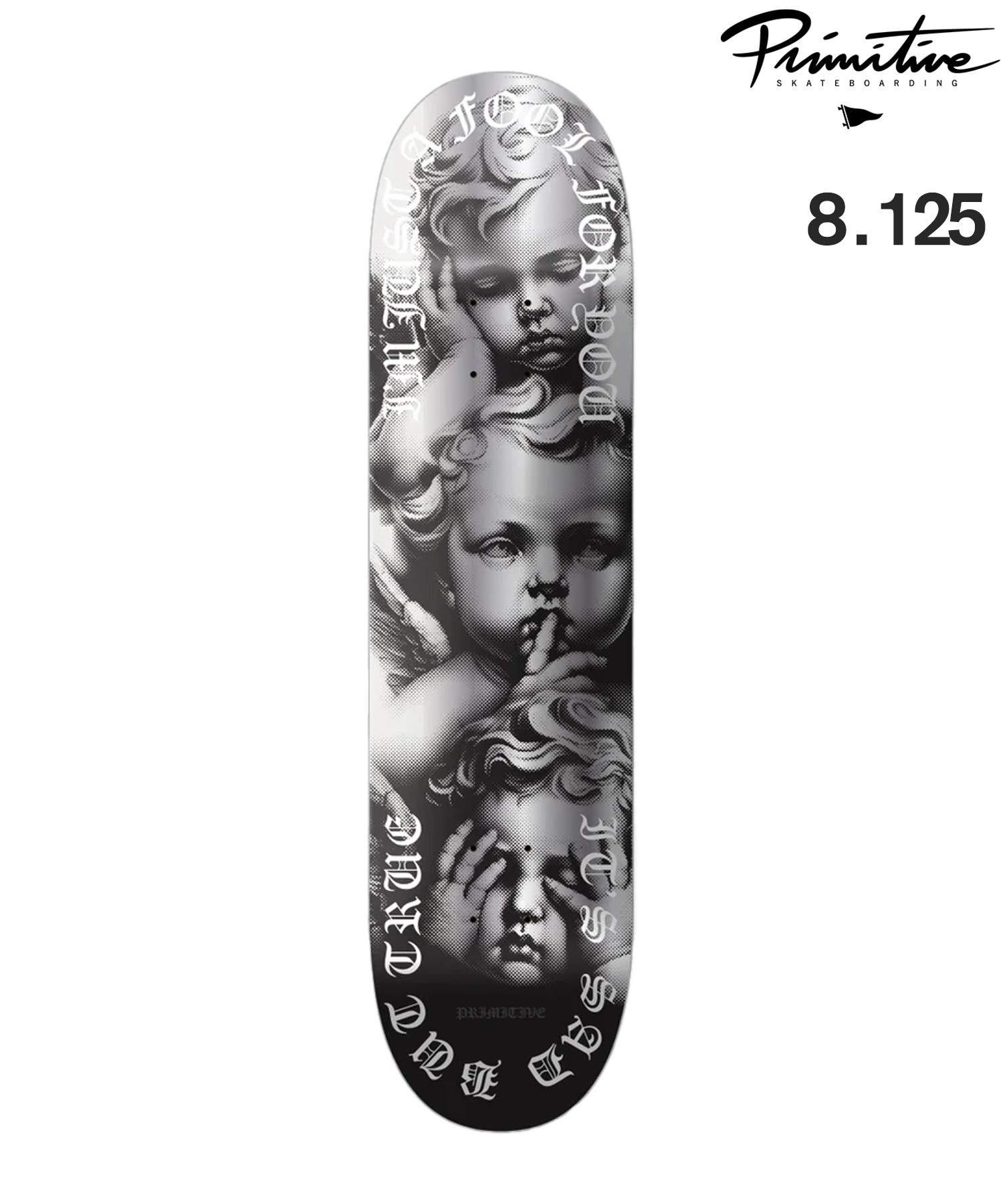 PRIMITIVE プリミティブ スケートボード デッキ 8.125inch DEDICATION