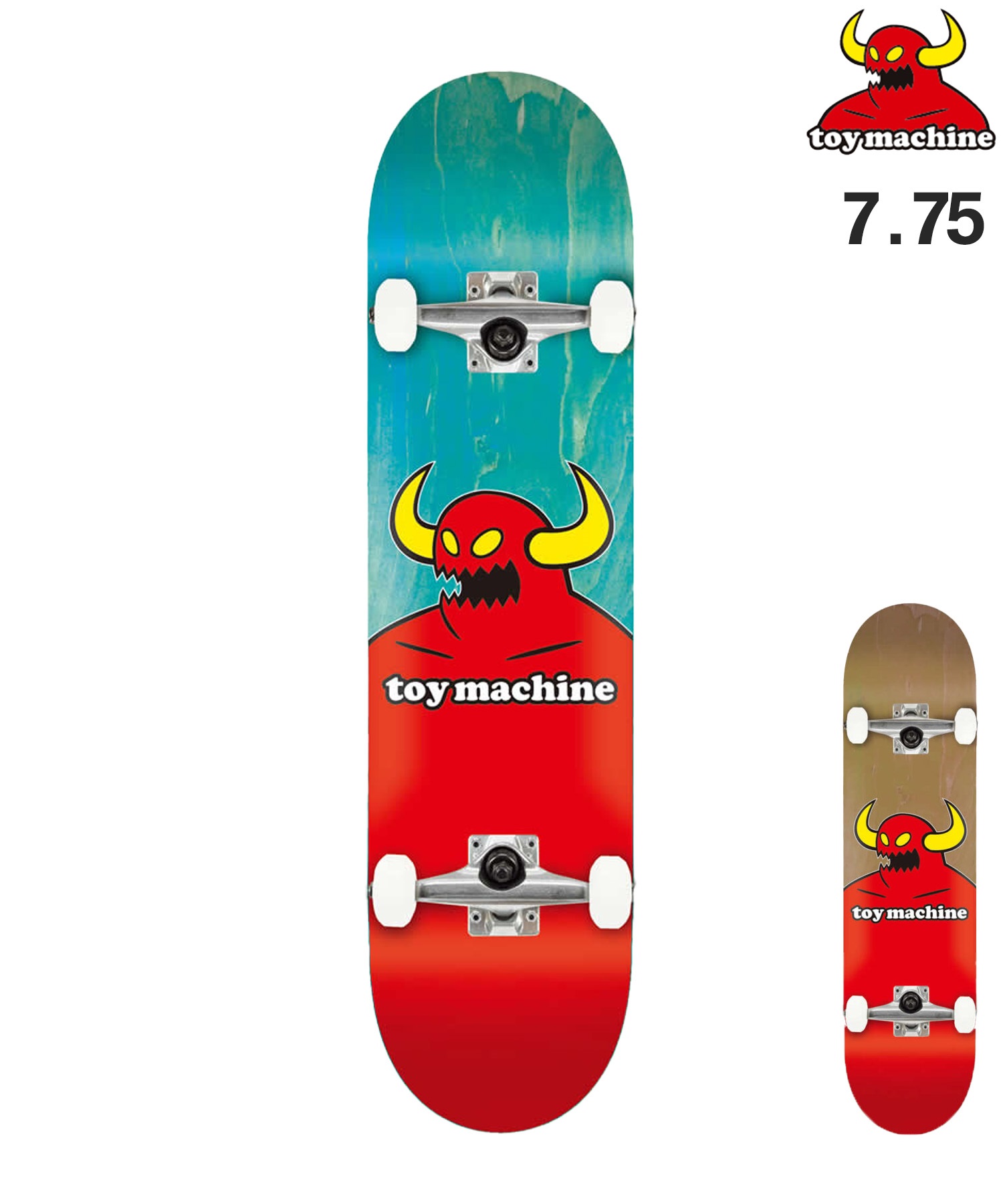 TOY MACHINE トイマシーン スケートボード コンプリート 7.75inch