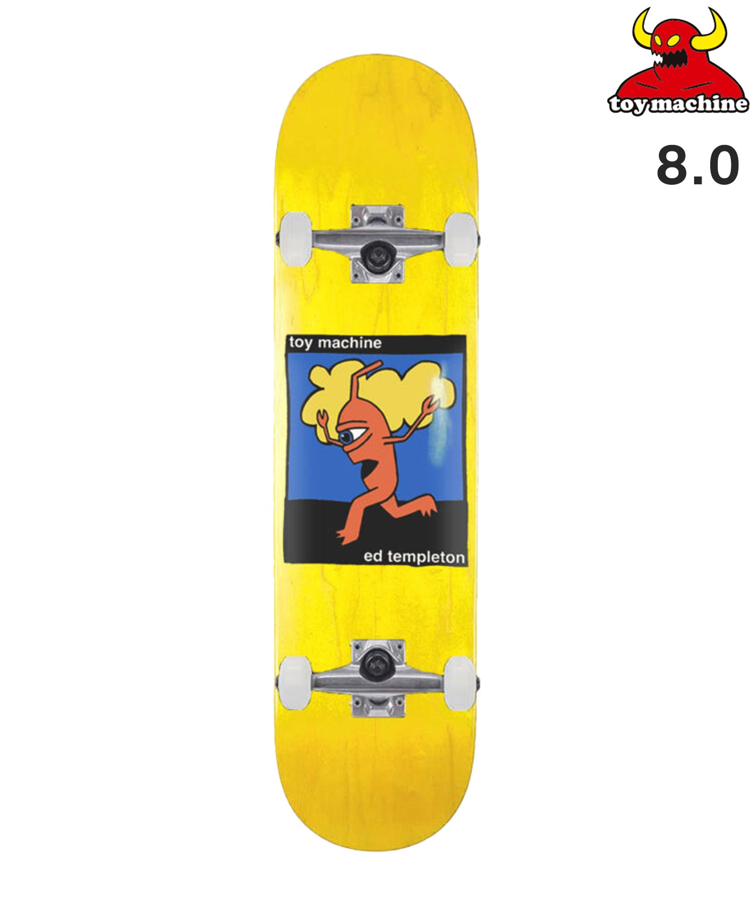 TOY MACHINE トイマシーン スケートボード コンプリート 8.0inch EARLY