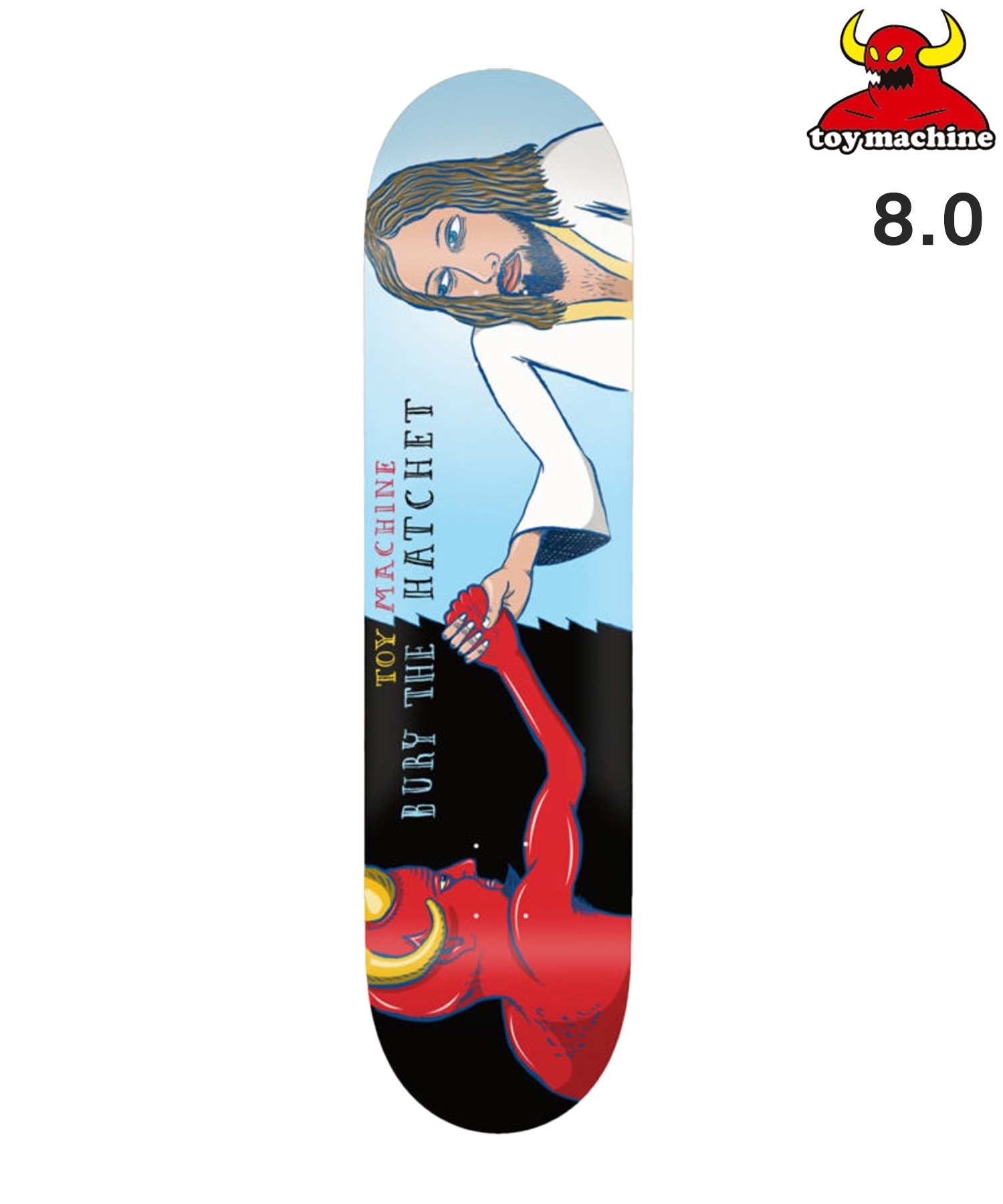 TOYMACHINE トイマシーン スケートボード デッキ 8.0inch BURY THE