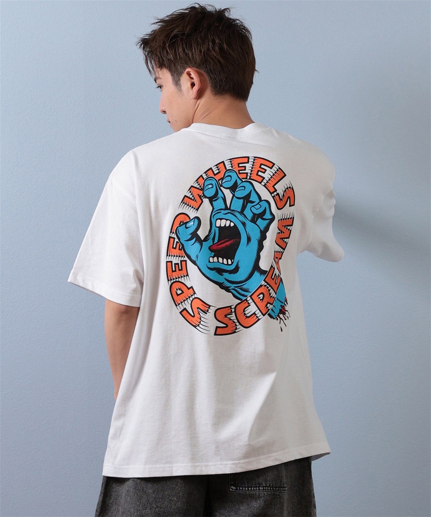 SANTACRUZ サンタクルーズ 半袖 Tシャツ メンズ バックプリント