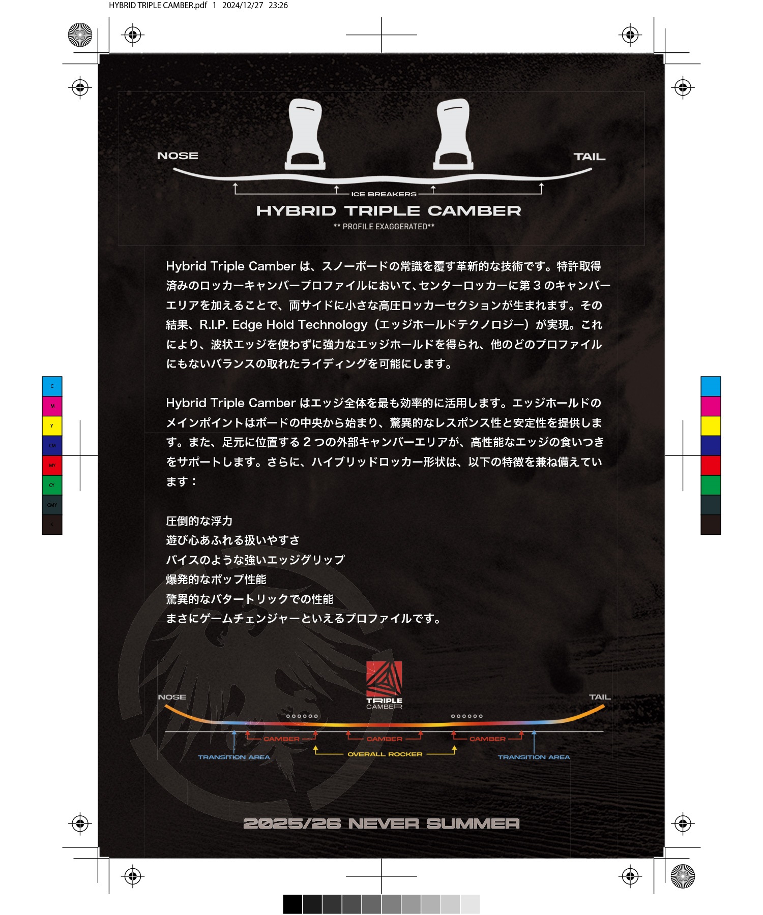 NEVERSUMMER ネバーサマー ブイ ツイン スノーボード 板 メンズ 25-26