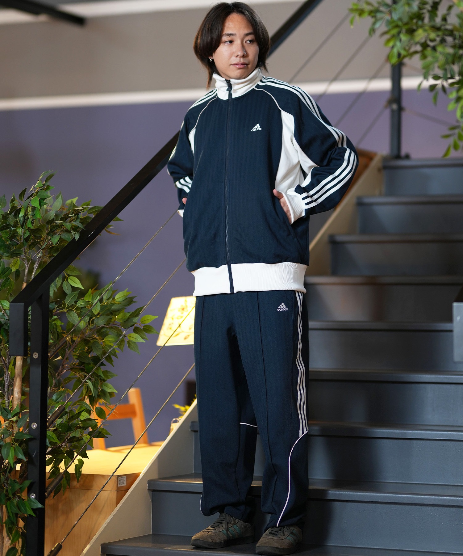 adidas アディダス アウター メンズ トラックジャケット BYD3S ルーズ