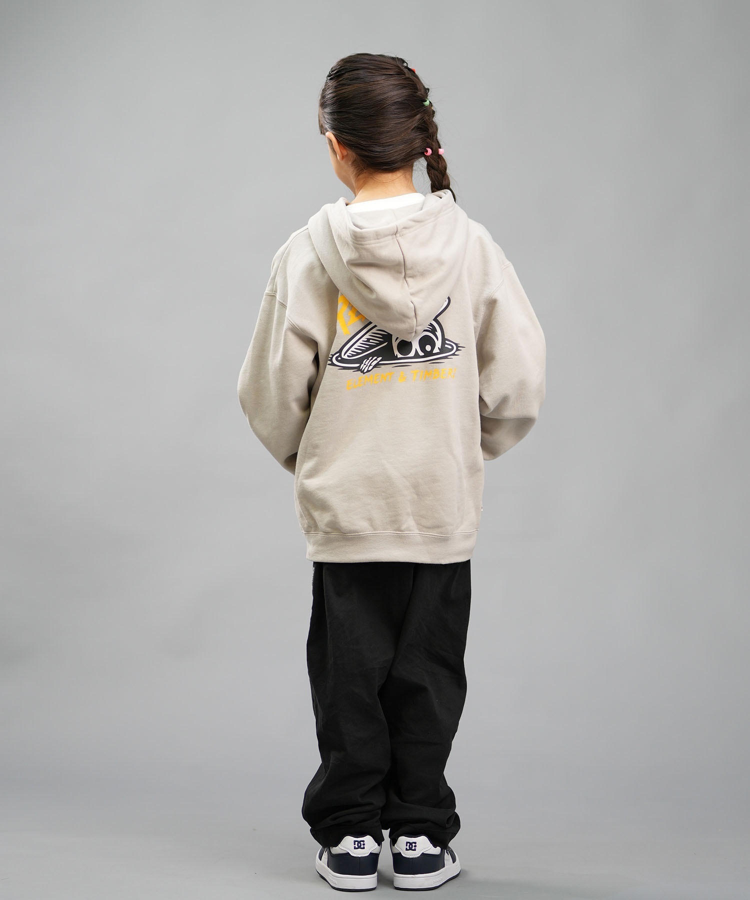 ELEMENT エレメント パーカー キッズ プルオーバー バックプリント