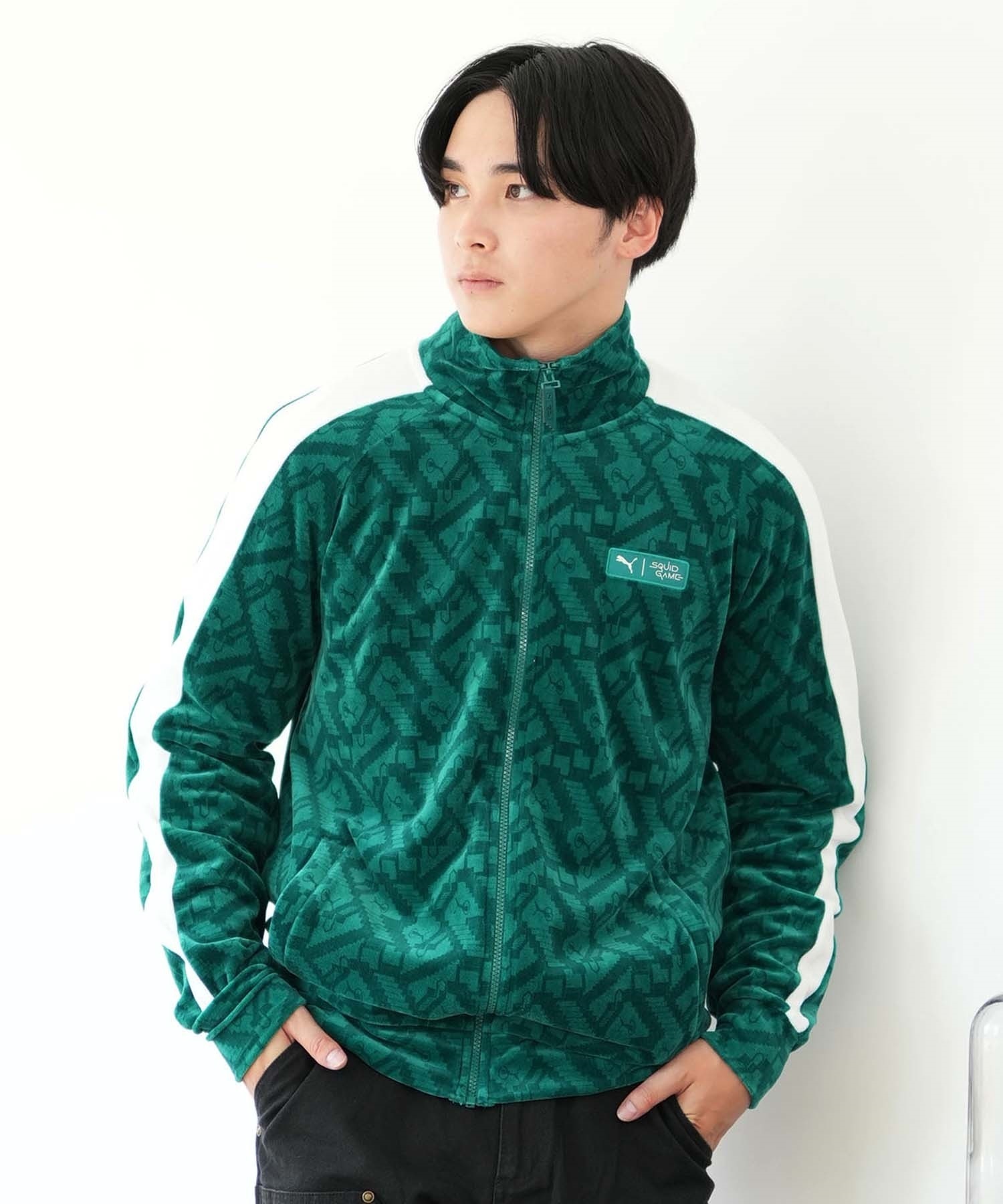 PUMA プーマ × イカゲーム コラボ トラックジャケット メンズ