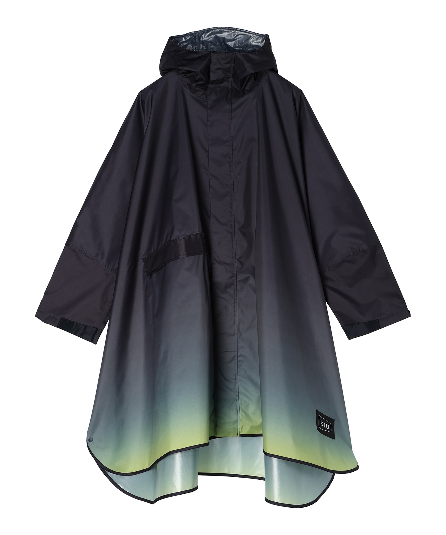 KiU/キウ ニュースタンダードレインポンチョ K163-249-R レイン