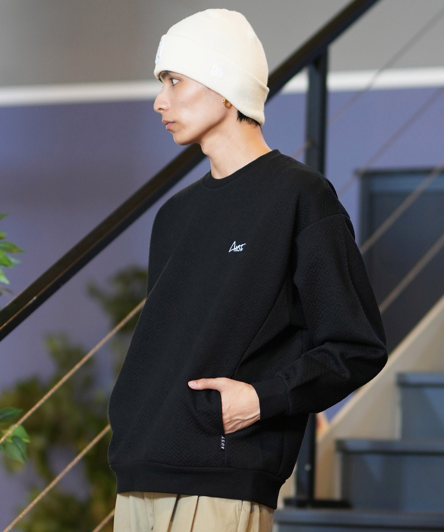 AUST オースト メンズ トレーナー ボンディング 244OO1TR120AU