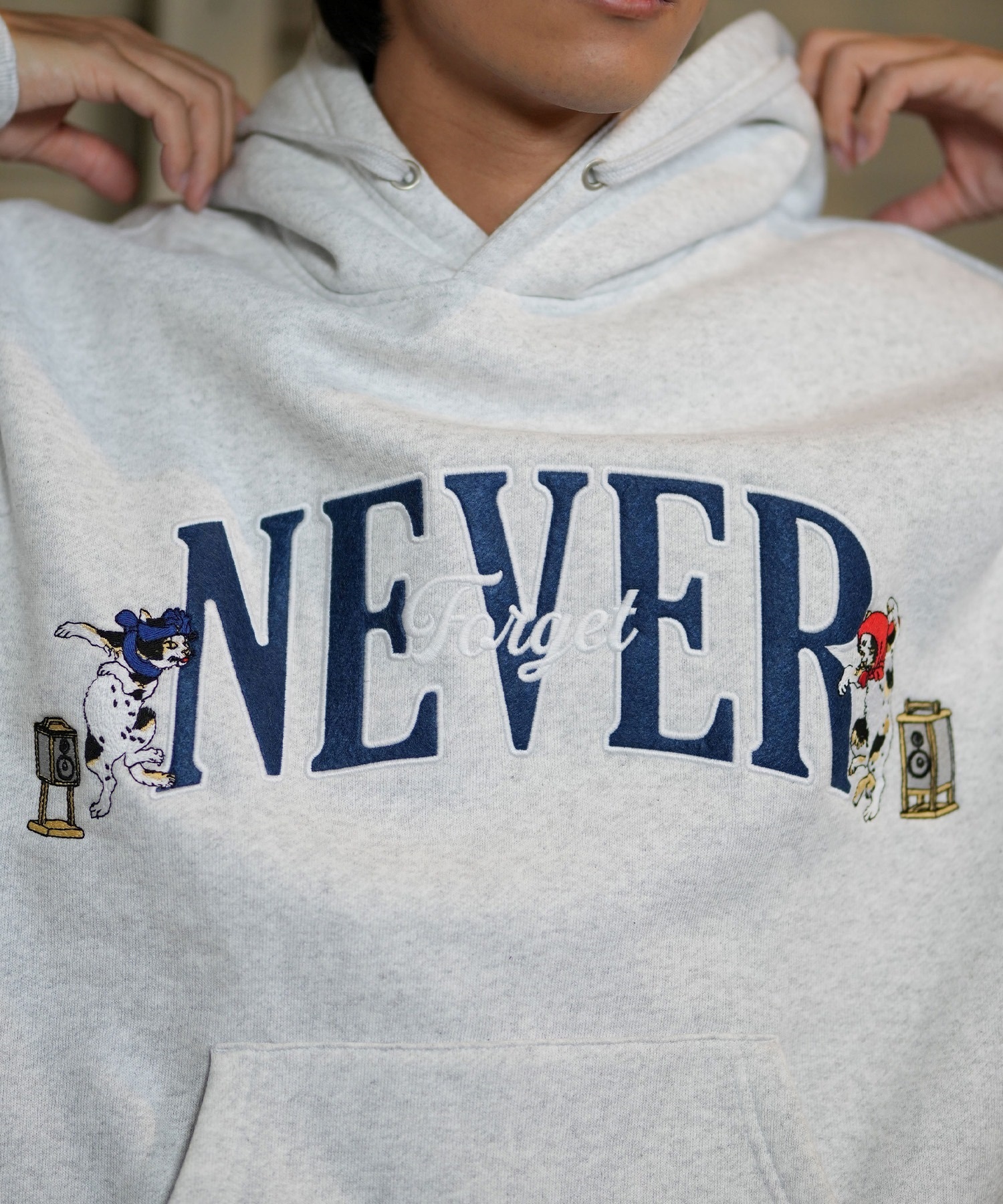 FORGET NEVER フォーゲットネバー メンズ パーカー 244OO1PK057FN