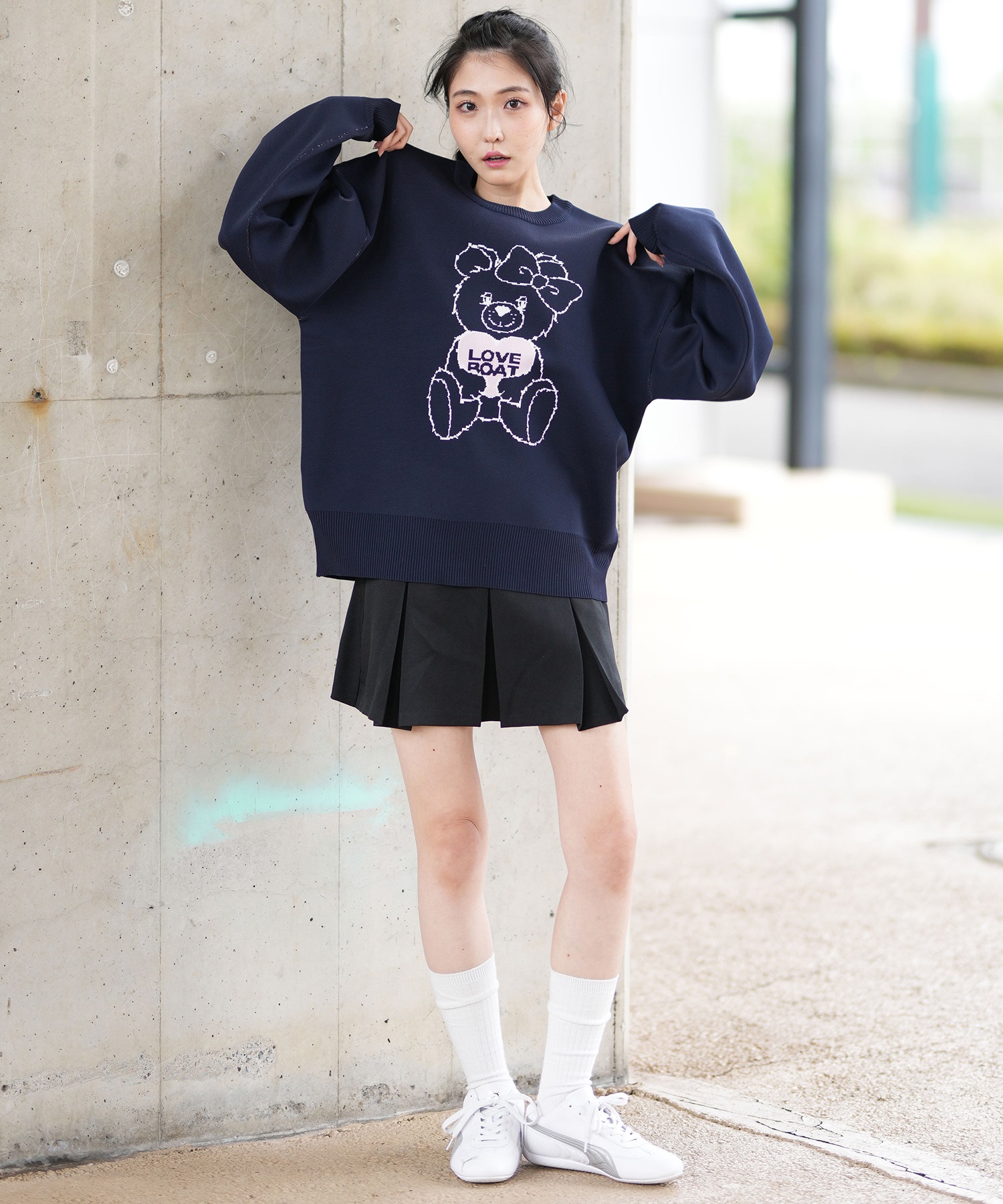 LOVE BOAT ラブボート ニット レディース セーター テディベア LB