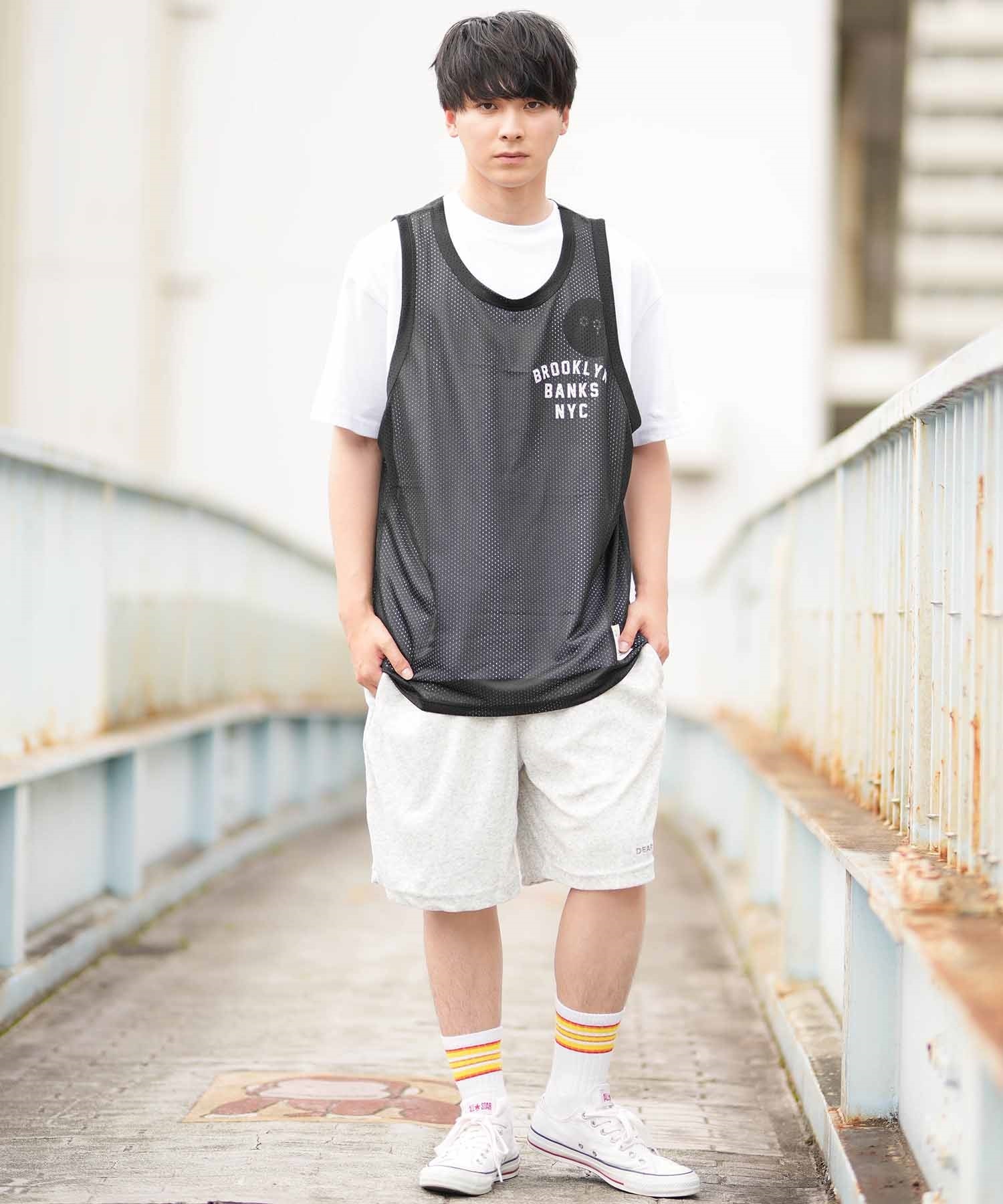 DEAR LAUREL ディアローレル メンズ タンクトップ メッシュ ユニ