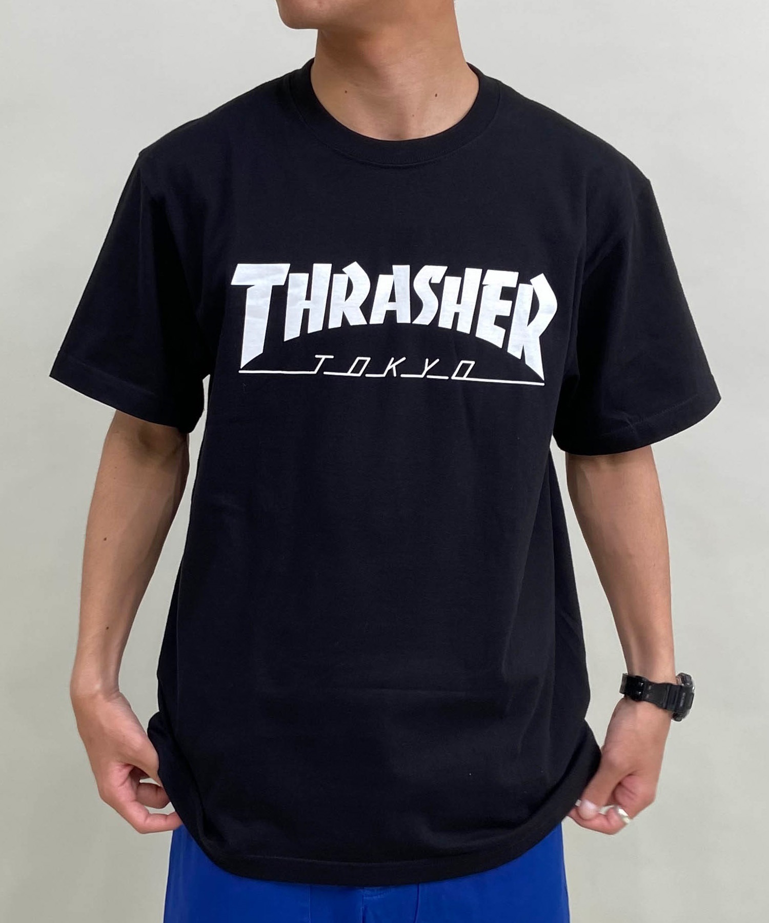 THRASHER スラッシャー TOKYOロゴ TH91419-TOKYO メンズ 半袖 Tシャツ