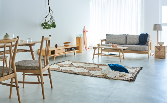 ダイニングチェア DC-114N CHERRY チェリー 桜屋工業 HOMEDAY ホーム