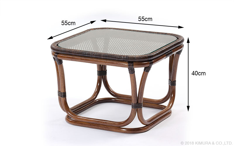 ラタン サイドテーブル T201KAを激安で販売する京都の村田家具
