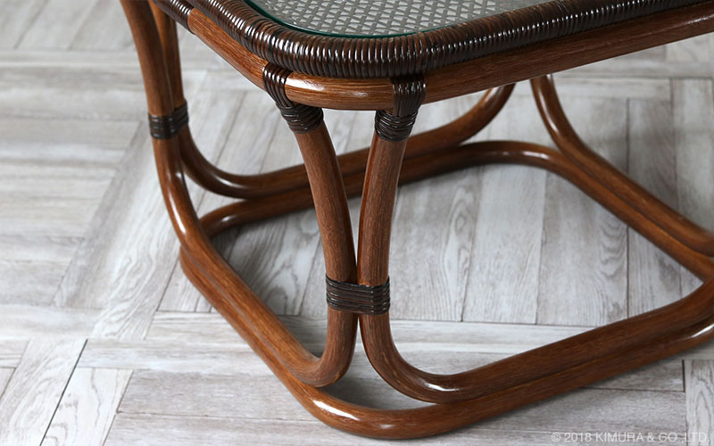 ラタン サイドテーブル T201KAを激安で販売する京都の村田家具