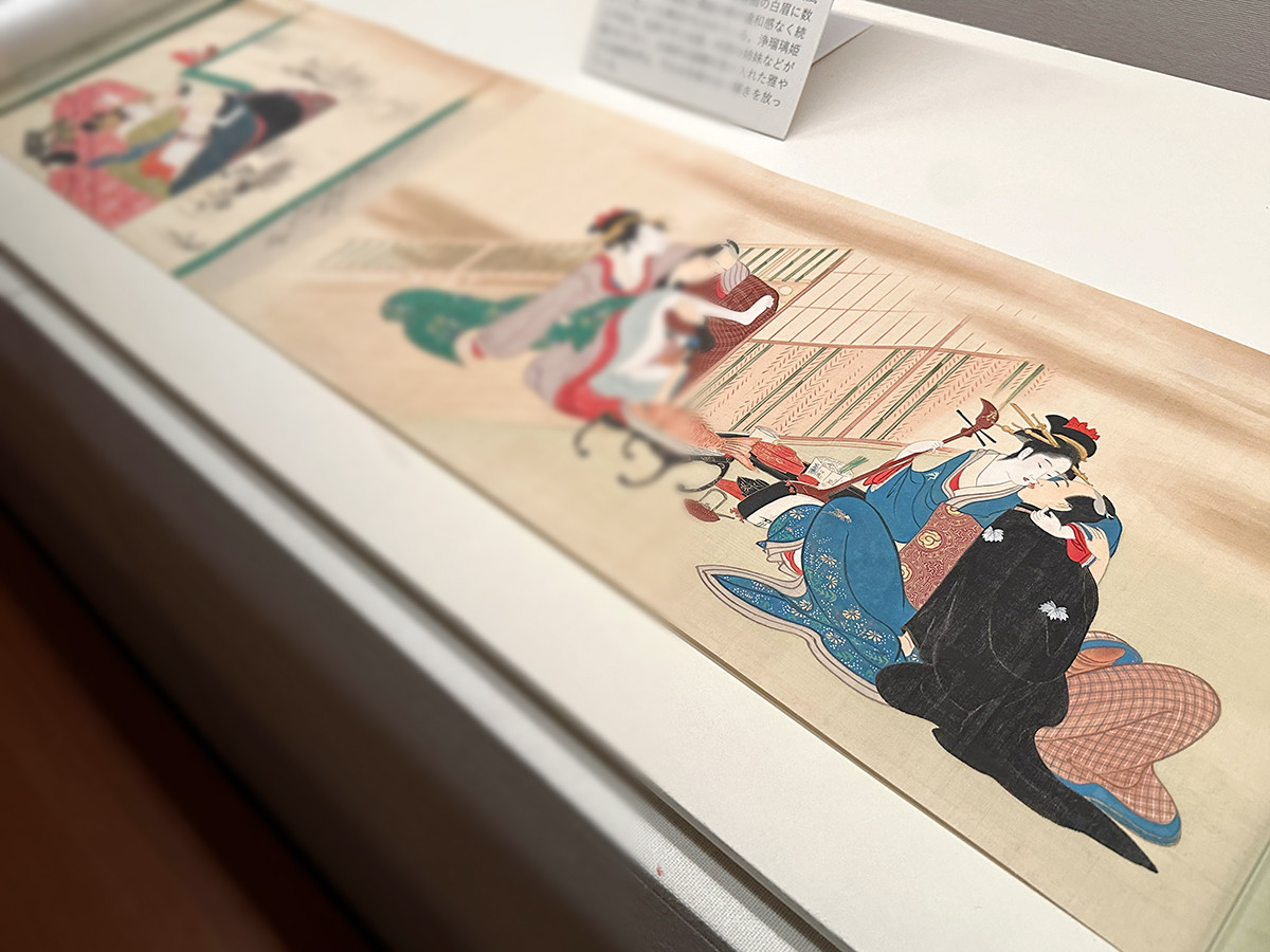 北斎の傑作、歌麿の大作…肉筆春画の名品がずらり ― 京都・細見美術館で