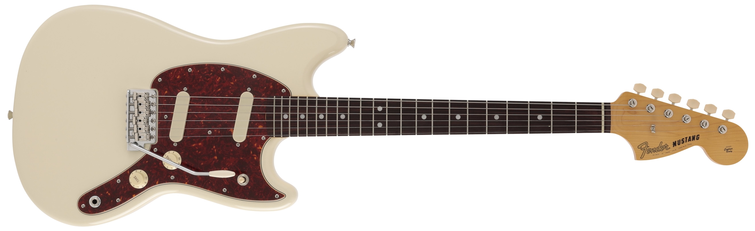 Fender Artistシリーズ ムスタングCHAR MUSTANG Olympic White新品在庫