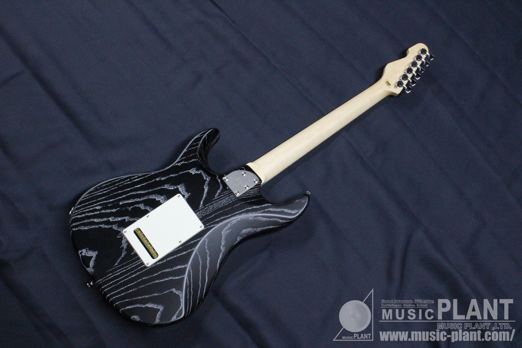 ESP Snapperシリーズ エレキギターSNAPPER-AS/M Black W/White Filler