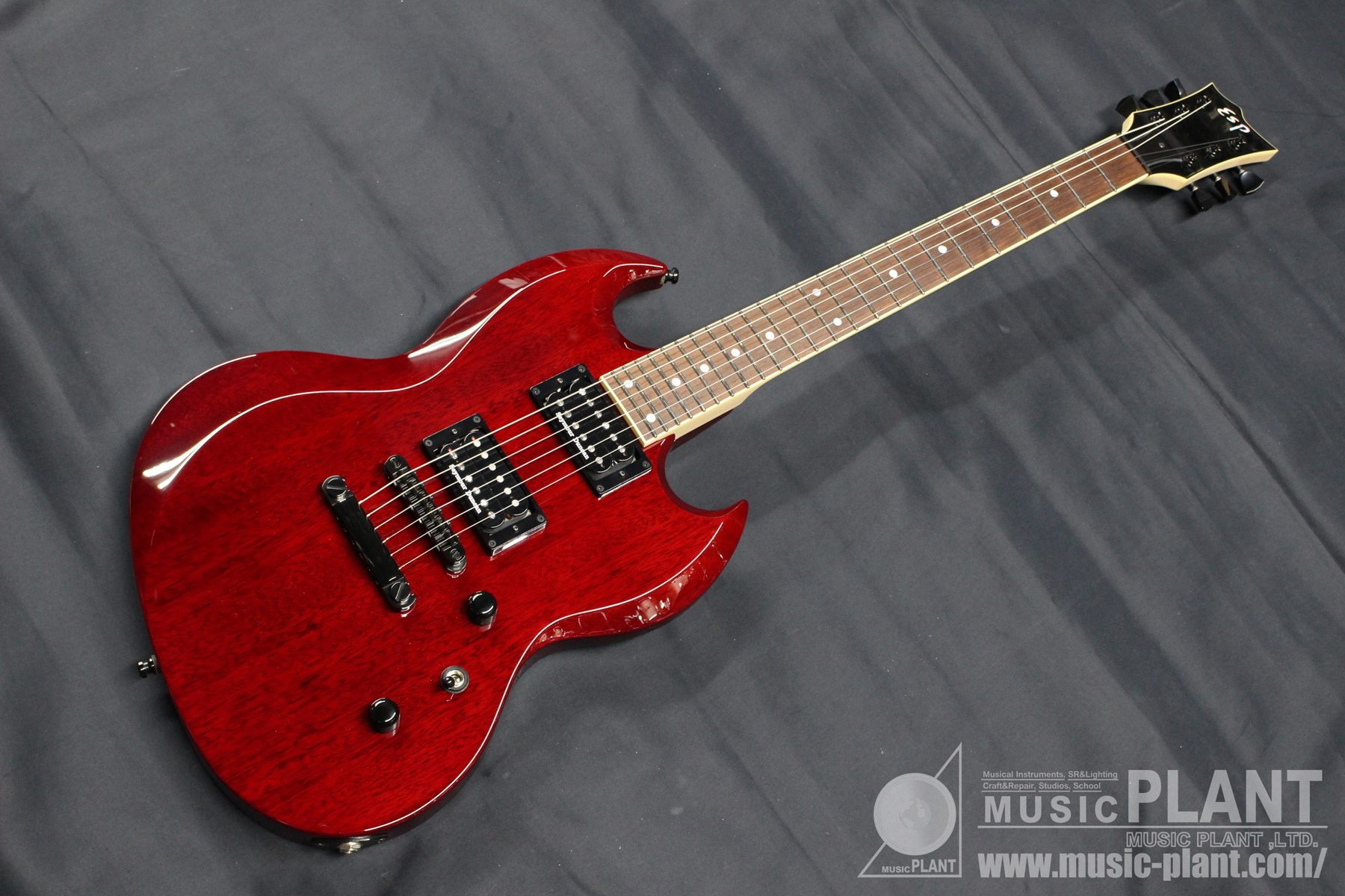 ESP Originalシリーズ SGタイプエレキギターVIPER Cherry新品生産完了