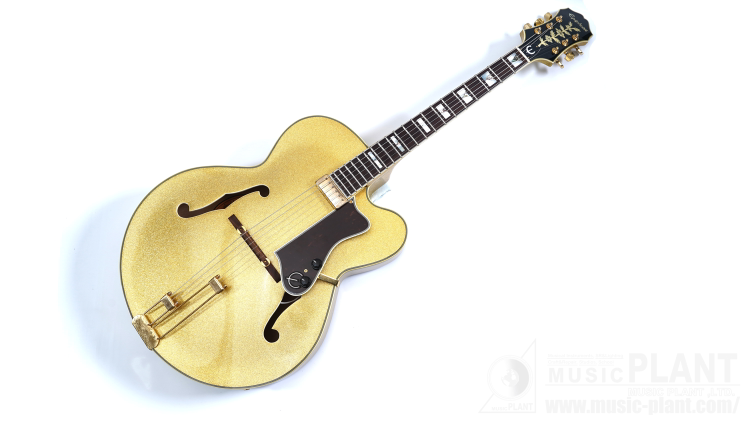 Epiphone エレキギターEmperor Regent Gold Flake中古()売却済みです