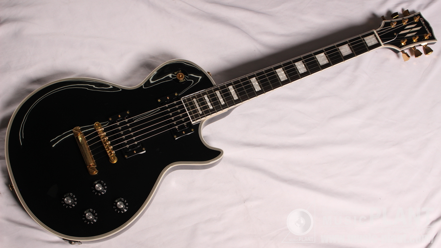 EDWARDS Traditionalシリーズ エレキギター レスポールE-LPC Black新品