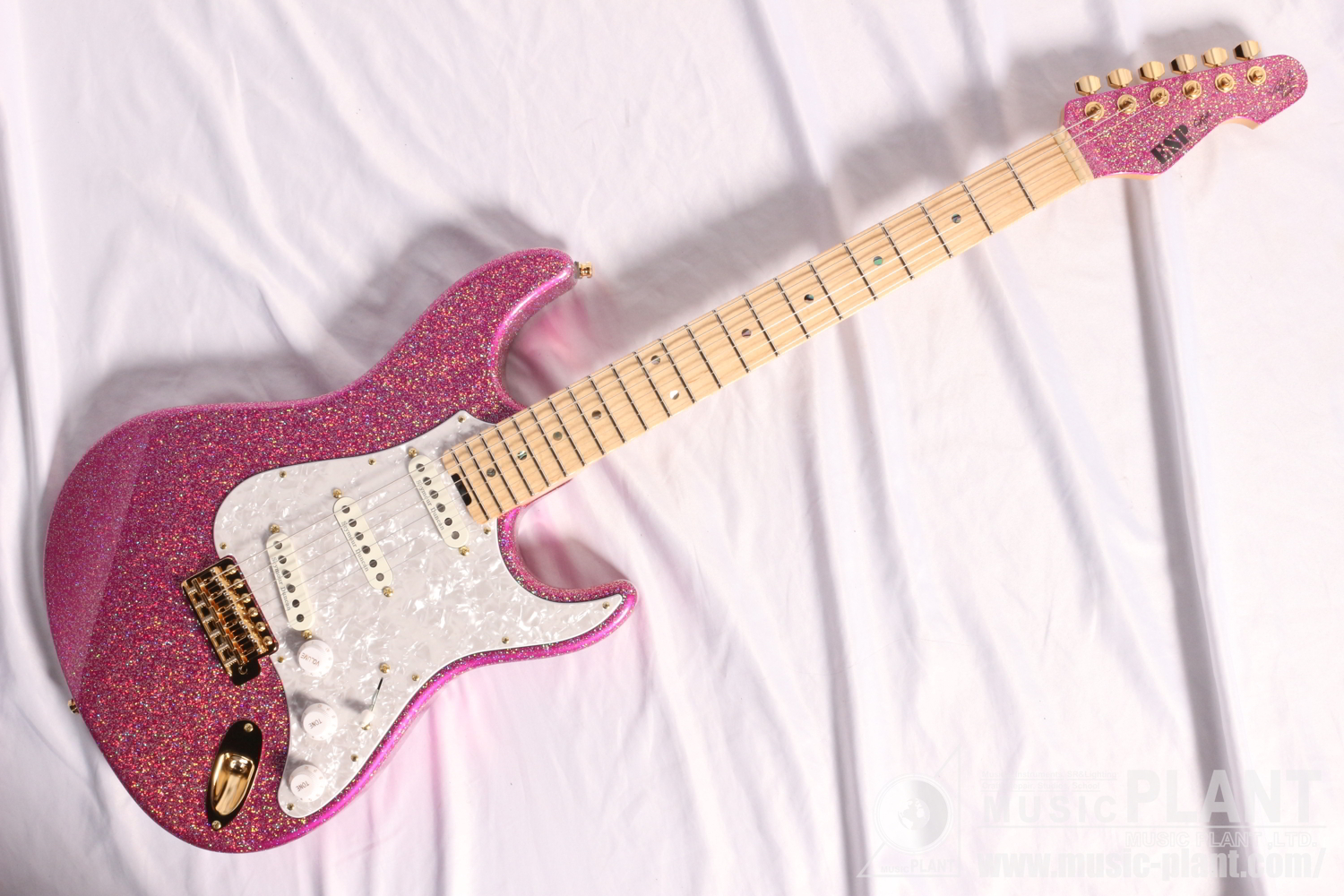 ESP Artistシリーズ エレキギターSNAPPER OHMURA CUSTOM TWINKLE PINK