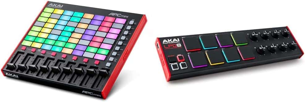 AKAI Professional APC Mini MK2 - USB MIDI Pad Controller for Clip