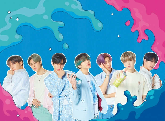 音楽】BTS、2Dイラストを用いたカラフルなニュービジュアルを公開