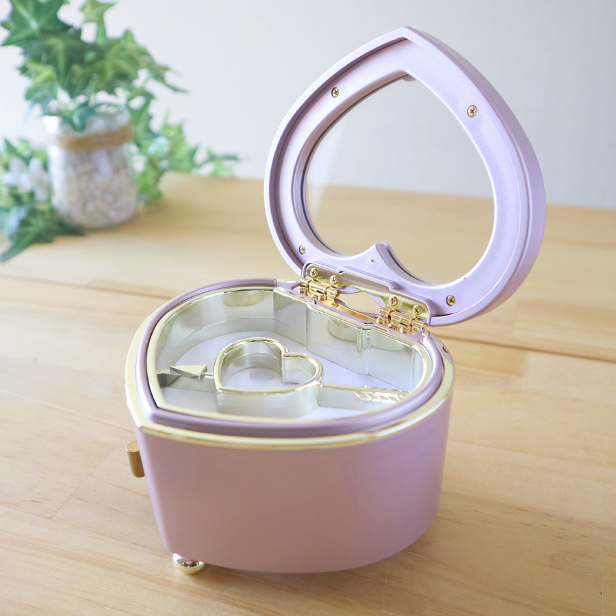 お買い得モデル！ハートBOX（小）18弁（在庫曲）オルゴール ｜株式会社