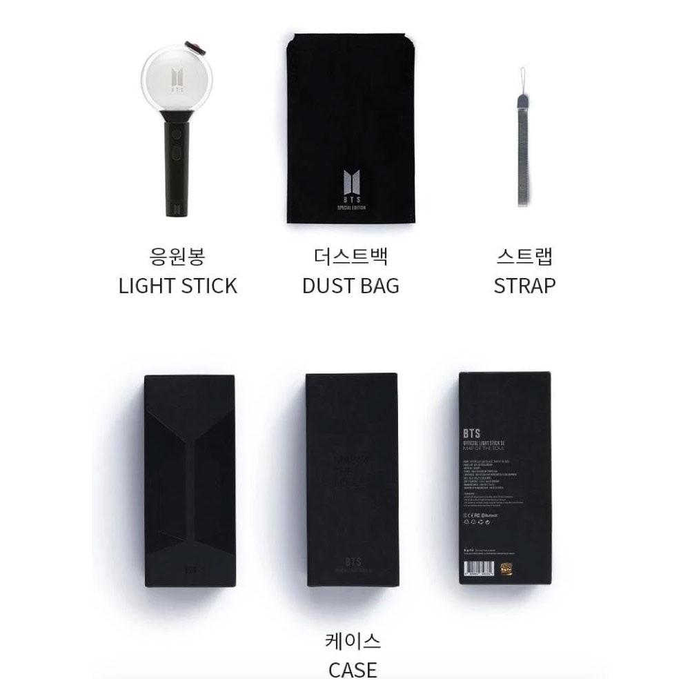 BTS OFFICIAL LIGHT STICK SE / MAP OF THE SOUL - Music Plaza